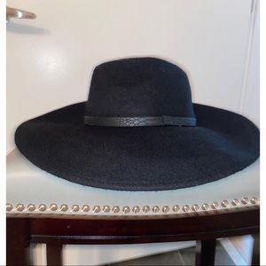 Wide Brim Fedora Hat